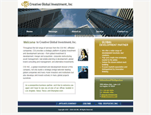 Tablet Screenshot of cgi-america.com